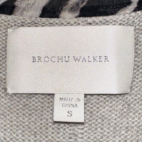 Brochu Walker The Layer Layered V-Neck Wool Cashmere Sweater Size S - Picture 4 of 16